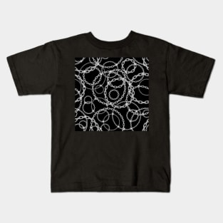 Silver Chains Kids T-Shirt